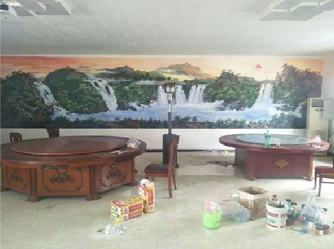 景谷墙绘-写实风景