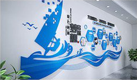 景谷海浪主题文化墙如何设计？