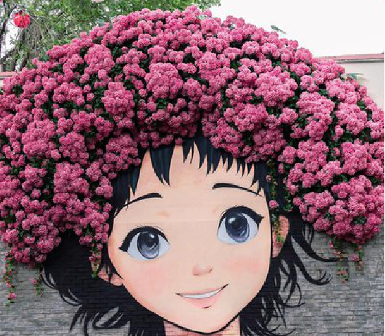 景谷墙体彩绘-网红墙打卡