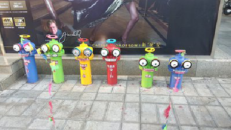 景谷商业区彩绘