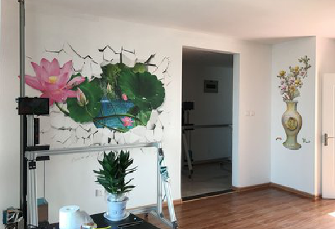 景谷墙体彩绘相比墙纸的优势。