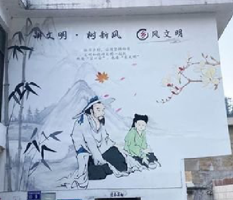 景谷分享几个墙绘保养知识。