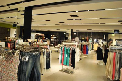 景谷商场里的店面怎么装修？