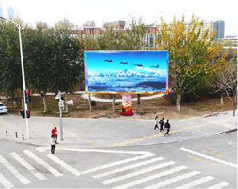 景谷户外大屏广告投放要点。